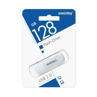 USB-флешка Smart Buy Scout SB128GB2SCW 128GB белый 