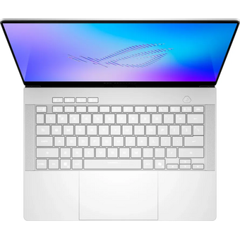  Ноутбук ASUS Rog Zephyrus G14 GU405AW-SY024W (90NR0P83-M000Y0-Win11) Ultra 9 386H 32Gb SSD 1Tb nVidia RTX 5080 16Gb 14 2.8K OLED 73Вт*ч Белый 