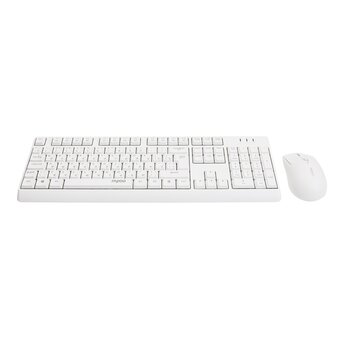  Клавиатура+мышь беспроводная RAPOO X1820-WHT белый 