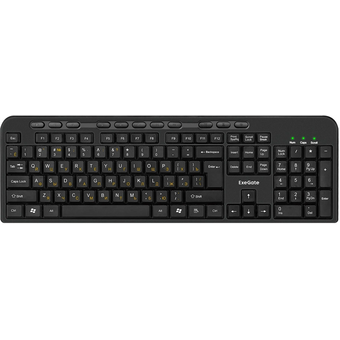  Комплект ExeGate Professional Standard Combo MK150 (EX298903RUS) клавиатура мультимедийная влагозащищенная 116кл. + мышь оптическая 1200dpi 