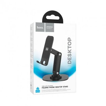  Настольная подставка HOCO HD6 Winner dual-axis rotating desktop stand черный 