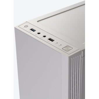 Корпус Eurocase M12 белый, ATX, ABS пластик, 2*USB2.0, USB3.0, HD Audio 