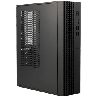  Корпус Eurocase A001 черный, ABS пластик, mATX, 2*USB2.0, 2*USB3.0, HD Audio 