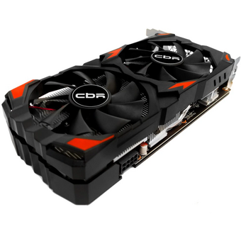  Видеокарта CBR Radeon RX 580 8G (VGA-STX580-8G-RTL), GDDR5, 256BIT, 2048, 1168MHz, Dual fan PCIE 3.0, 150W (HDMI/2xDP) 