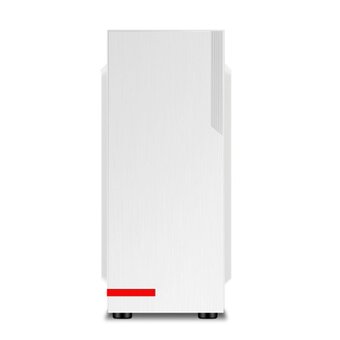  Корпус Eurocase M12 белый, ATX, ABS пластик, 2*USB2.0, USB3.0, HD Audio 