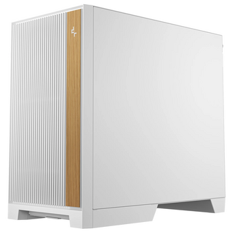  Корпус Deepcool CL600 WH, TG, 2x120mm ARGB Fan, mini-ITX, mATX, ATX, белый 