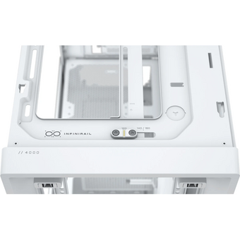  Корпус Corsair Frame 4000D RS (CC-9011313-WW), без БП, Midi-Tower, TG, 3x120mm, 2xUSB-A 3.2, 1xUSB Type-C, E-ATX, ATX, mITX White 