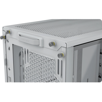  Корпус Corsair Frame 4000D RS (CC-9011313-WW), без БП, Midi-Tower, TG, 3x120mm, 2xUSB-A 3.2, 1xUSB Type-C, E-ATX, ATX, mITX White 