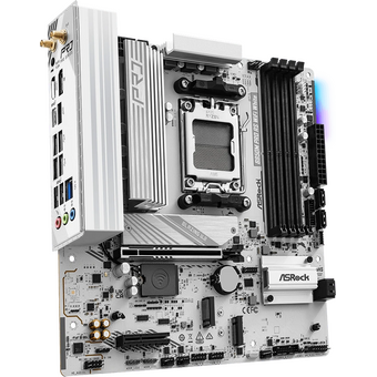  Материнская плата ASROCK B850M Pro RS Wifi White 
