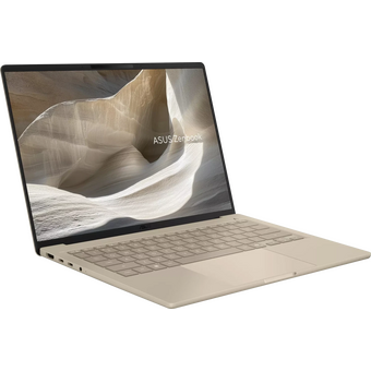  Ноутбук Asus Zenbook 14 UX3407NA-QD100W (90NB1711-M007R0-Win11H) Snapdragon X2 Elite 32Gb SSD1Tb Qualcomm Adreno 14" OLED WUXGA (1920x1200) beige WiFi 