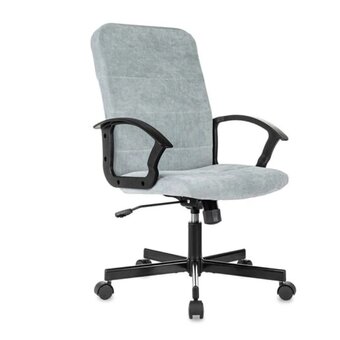  УЦ Кресло Бюрократ Triest Fabric-LT28 серо-голубой Light-28 крестов. металл (плохая упаковка, загрязнения на спинке, следы установки на газ.лифте) 