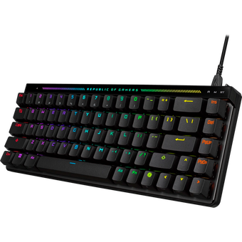  Клавиатура ASUS M605 ROG Falchion ACE HFX/HFX/RU/PBT (90MP03VE-BKRA20) 
