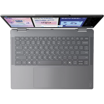  Ноутбук Lenovo Yoga 7 2-in-1 16IML9 (83JQ00BLUE) 14" OLED WQXGA+ 2880x1800/Core Ultra 7 256V/16 Gb/512 Gb SSD/Intel Arc Graphics/W11H/серый/1.38 кг 