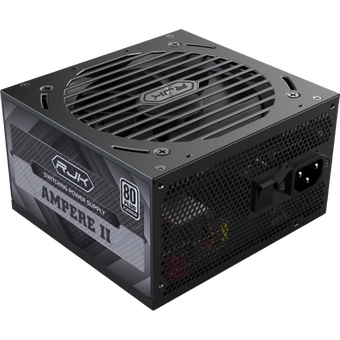 Блоки питания RAIJINTEK Ampere II 1200 (0R30B00039) 80+ Platinum (ATX, 3.1, PCIe 5.1, Full-modular, 1x24(20+4)pin, 2x4+4-pin CPU) 