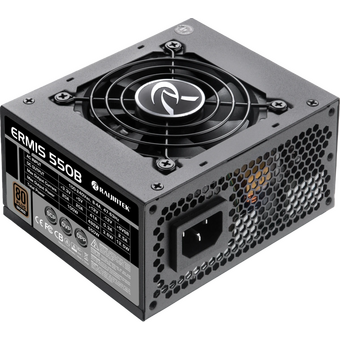  Блоки питания RAIJINTEK Ermis 550 (0R30B00002) 550W 80+ Bronze (SFX, Non-modular, 1x24(20+4)pin, 1x4+4-pin CPU, 2x6+2-pin PCIe) 
