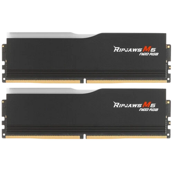  ОЗУ G.SKILL Ripjaws M5 Neo RGB (F5-6000J3636F32GX2-RM5NRK) 64GB (2x32GB) DDR5 6000MHz CL36 (36-36-36-96) 1.35V / Black 