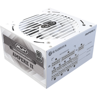  Блоки питания RAIJINTEK Ampere II 1200 (0R30B00040) 80+ Platinum (ATX, 3.1, PCIe 5.1, Full-modular, 1x24(20+4)pin, 2x4+4-pin CPU) 