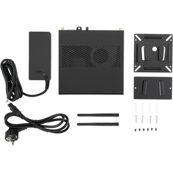  Неттоп IRU Tactio 310H6ITF (2176177) i3 14100 (3.5) 8Gb SSD256Gb UHDG 730 Windows 11 Pro GbitEth WiFi BT 120W черный (RUS) 