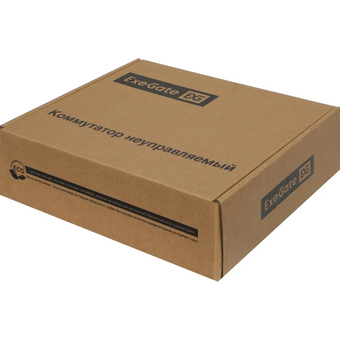  Коммутатор неуправляемый Exegate EDES-1006D.4PoE-48W (EX299020RUS) L2 6x100Мбит/с 4PoE 48W 