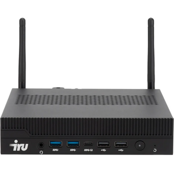  Неттоп IRU Tactio 310H6ITF (2176177) i3 14100 (3.5) 8Gb SSD256Gb UHDG 730 Windows 11 Pro GbitEth WiFi BT 120W черный (RUS) 