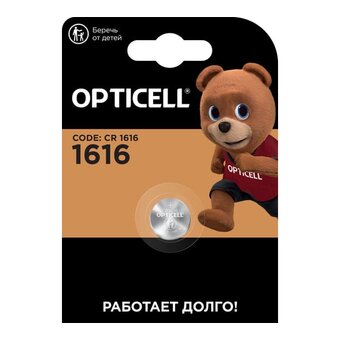  Батарейка OPTICELL Speciality CR1616 BL1 (5060012) 
