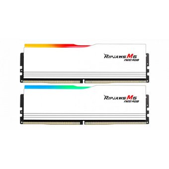  ОЗУ G.SKILL Ripjaws M5 Neo RGB (F5-6000J3636F32GX2-RM5NRW) 64GB (2x32GB) DDR5 6000MHz CL36 (36-36-36-96) 1.35V / White 