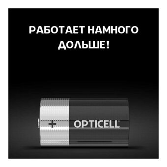  Батарейка OPTICELL Basic LR20 BL2 (6051005) 