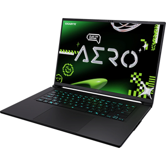  Ноутбук GIGABYTE AERO X16 EG61H 1VH (1VH93KZC94AD-Win11Pro) Ryzen AI 7 350 16Gb SSD 1Tb NVIDIA RTX 5060 8Gb 16 WQXGA IPS Cam 76Вт*ч Темно-серый 