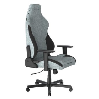 Кресло DxRacer OH/DL23/CN ткань, Топ-Ган, подлокотники 3D серо-чёрное 