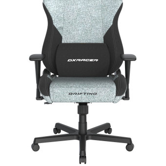  Кресло DxRacer OH/DL23/CN ткань, Топ-Ган, подлокотники 3D серо-чёрное 