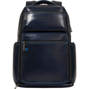  Рюкзак Piquadro Blue Square CA6592B2BM/BLU2 темно-синий натуральная кожа 