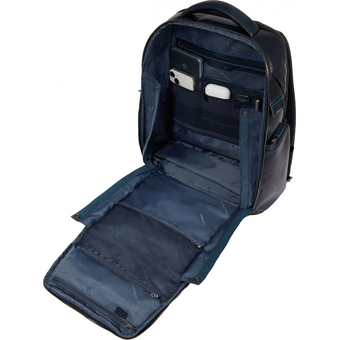  Рюкзак Piquadro Blue Square CA6592B2BM/BLU2 темно-синий натуральная кожа 