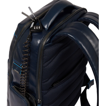  Рюкзак Piquadro Blue Square CA6592B2BM/BLU2 темно-синий натуральная кожа 