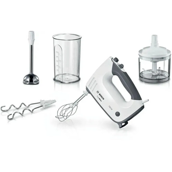  Миксер Bosch MFQ37480 белый/серый 