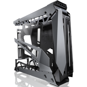  Корпус RAIJINTEK Nyx Pro Titan (0R20B00182), без БП, Full-Tower, TG, no fans, 3xUSB-A 3.0, SSI-EEB, E-ATX, ATX, mITX Gray 
