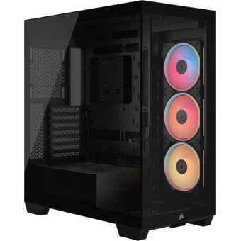  Корпус Corsair 3500X LX-R RGB iCUE Link (CC-9011324-WW), без БП, Midi-Tower, TG, 3x120mm ARGB, 2xUSB-A 3.2, 1xUSB Type-C, E-ATX, ATX, mIT 
