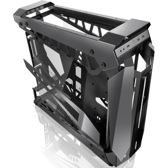  Корпус RAIJINTEK Nyx Pro Titan (0R20B00182), без БП, Full-Tower, TG, no fans, 3xUSB-A 3.0, SSI-EEB, E-ATX, ATX, mITX Gray 