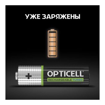  Аккумулятор OPTICELL Turbo HR6 BL2 (2600 mAh) 6080001 