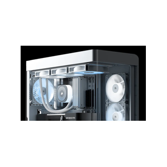  Корпус Corsair Frame 4500X RS-R ARGB (CC-9011315-WW), без БП, Midi-Tower, TG, 3x120mm reverse fans, 2xUSB-A 3.2, 1xUSB Type-C, E-ATX 