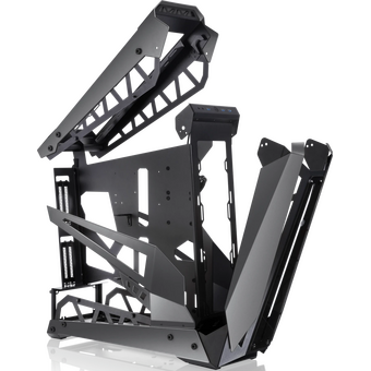  Корпус RAIJINTEK Nyx Pro Titan (0R20B00182), без БП, Full-Tower, TG, no fans, 3xUSB-A 3.0, SSI-EEB, E-ATX, ATX, mITX Gray 