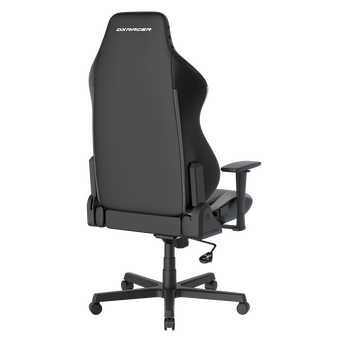  Кресло DxRacer OH/DL23/NW PU-кожа, Топ-Ган, подлокотники 3D чёрно-белое 