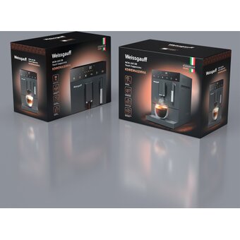  Кофемашина Weissgauff WCM-245 DB Touch Cappuccino 