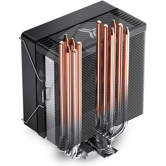 Кулер JONSBO CR-1000 Max V2 Color LGA1851/1700/1200/115X/AM5/AM4 (TDP 230W, PWM, 120mm Dynamic Multi-Color LED Fan, 6 тепловых трубок, черный) 