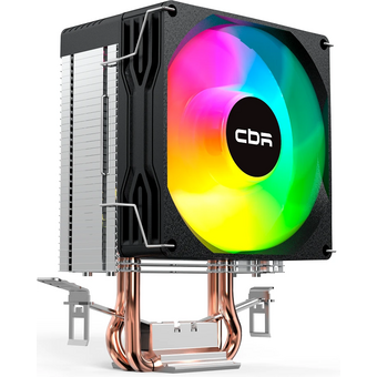  Кулер CBR-CC-2115-RGB-PWM Al+Cu, 2 heat pipes, Socket 775/1155/1156/1150/1151/1200/1700/940/AM2/АМ2+/АМ3/AM3+/FM1/FM2/AM4/AM5 