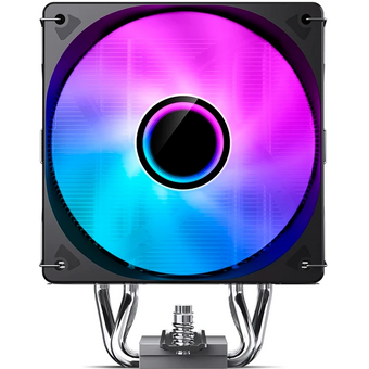  Кулер JONSBO CR-1000 V3 Pro Color LGA1851/1700/1200/115X/AM5/AM4 (TDP 230W, PWM, 120mm Dynamic Multi-Color LED Fan, 6 тепловых трубок, черный) 