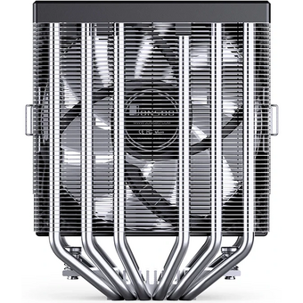  Кулер JONSBO CB80 Black LGA1851/1700/1200/115X/AM5/AM4 (TDP 260W, PWM, 120mm ARGB LED Fan + 120mm Black Fan, 6 тепловых трубок, 4-pin) Retai 