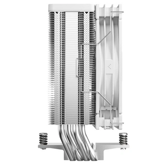  Кулер DEEPCOOL AG400 G2 WH LGA1851/1700/AM5/AM4 (TDP 230W, PWM, Fan 120mm, 4 тепл. трубки, белый) Ret 