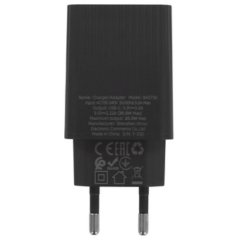  СЗУ BOROFONE BAS73A PD20W чёрный 
