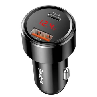  АЗУ Baseus CCMLC20C-01 1USB/1C 45W черный перламутр 