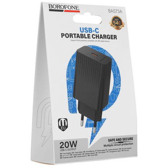  СЗУ BOROFONE BAS73A PD20W чёрный 